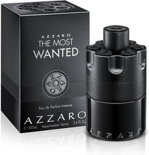 Azzaro The Most Wanted Eau de Parfum Intense, Woody & Seductive Men's Cologne, A