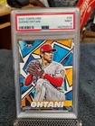 2021 TOPPS FIRE BASEBALL #28 - SHOHEI OHTANI PSA 9 MINT