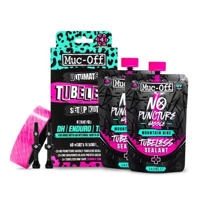 Ultimate Tubeless Kit SetupKit Für TubelessReady Fahrräder, DH/Enduro  Enthäl...