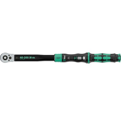 Wera Click-Torque Lock C 3 R/L 1/2 Antrieb Drehmomentschlüssel Sperrfunktion 40-200Nm