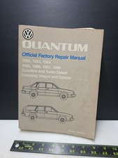 Volkswagen Quantum Official Factory Repair Manual 1982-1985