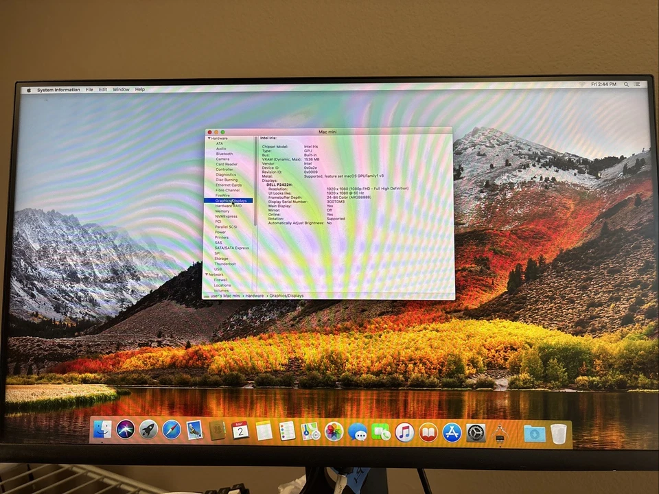 Apple A1347 Mac Mini Core i5- 2.6GHz 8GB RAM 1TB HDD  2014  MacOS High Sierra - Image 3 of 4