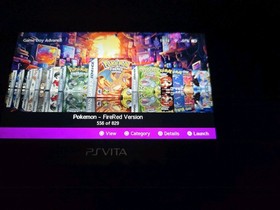 Sony PS Vita System with Bundle 1000+  w Charger