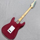 Red Sparkle ST  Electric Guitar SSS Pickups  White Pearl Pickguard 22F solid — photo 2