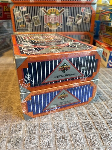 1992 Upper Deck Baseball Boxes (2) 1st Series & High Series SEALED NICE - Picture 4 of 10