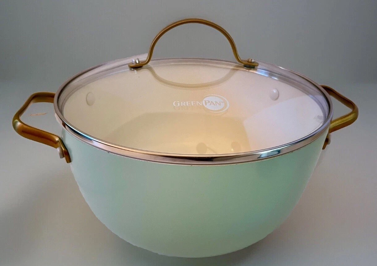 GREENPAN RESERVE 5qt Stockpot JULEP Hard Anodized Healthy Ceramic PFAS-Free