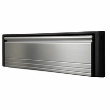 UAP Petit Master Aluminium 10" Letterbox for External Doors 20mm - 40mm