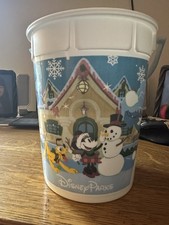 Disney Parks Mickey & Friends Holiday popcorn bucket No Lid