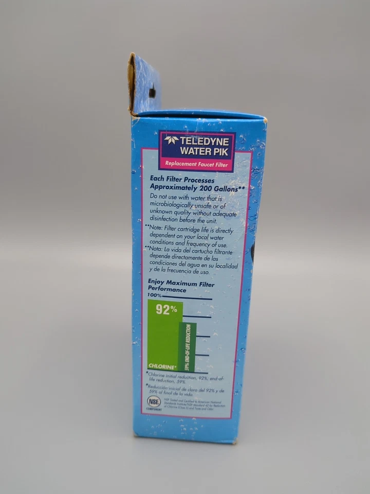 Cartucho de filtro de repuesto Teledyne Water Pik R-2C4 paquete de 4   Foto 3 de 4
