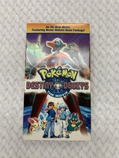 Pokémon: Destiny Deoxys 2005 VHS Tape Anime Classic