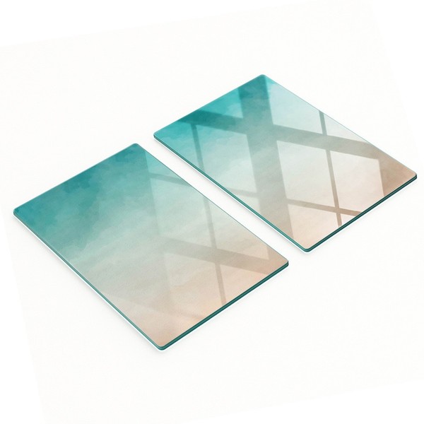 Glas-Dekorationsteller Zum Servieren Von Vorspeisen, Abstrakt, 2X40X52 Cm-image