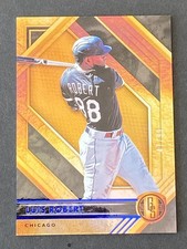 Luis Robert 2021 Panini Chronicles Gold Standard Blue #ed 47/99