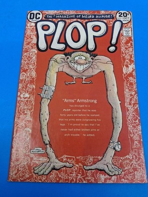 Plop Comic Book #1 Basil Wolverton Bernie Wrightson High Grade 1973