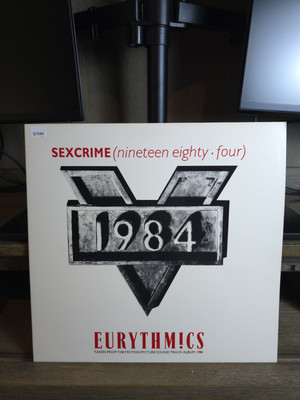 EURYTHMICS Sexcrime (Nineteen Eighty-Four) US 1984 12'' promo VINYL RECORD