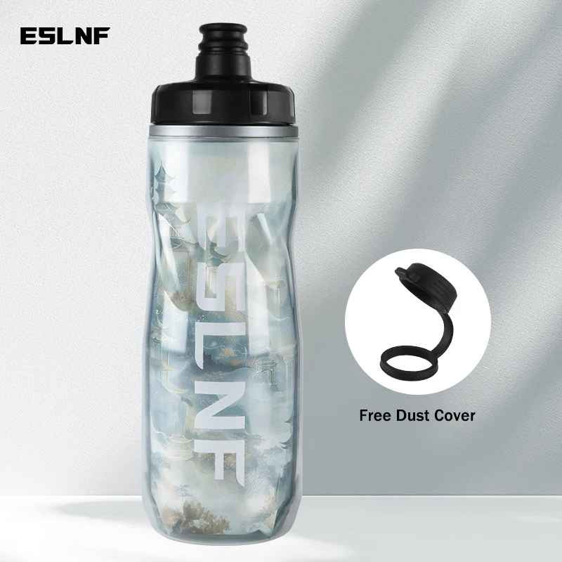 610ml Insulated Sports Mtb Bpa-free Black