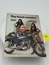 Vintage 1972 NORTON COMMANDO 750 - Motorcycle Sales Brochure Original Advert