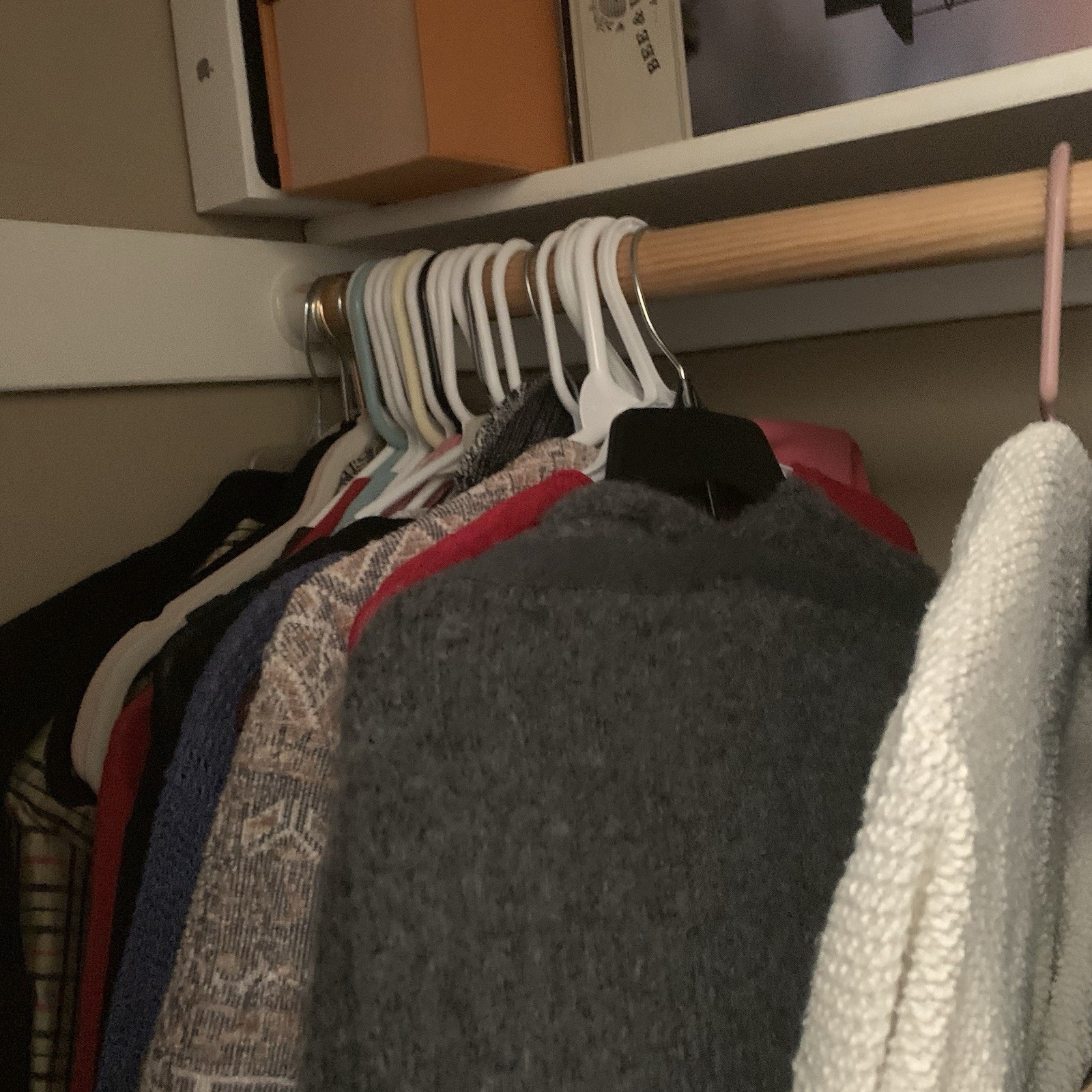 Johnny Was Solid Gray Open Front Baby Alpaca Wool… - image 11