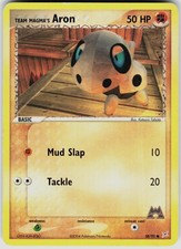 Team Magma's Aron 58/95 Common Team Magma vs Team Aqua Pokemon Moderately Played on eBay