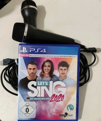 Let's Sing 2020 Mit Deutschen Hits Inkl. 2xUsb-Mikrofon Battle-Set 35 Chart Hits