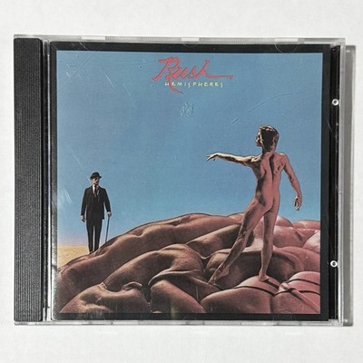RUSH Hemispheres CD 1989 Island Mercury Early Pressing Progressive Rock