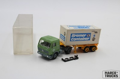 Herpa MB NG Container-Semi-trailer Bremer Container BLG EKB 1:87 /H29474