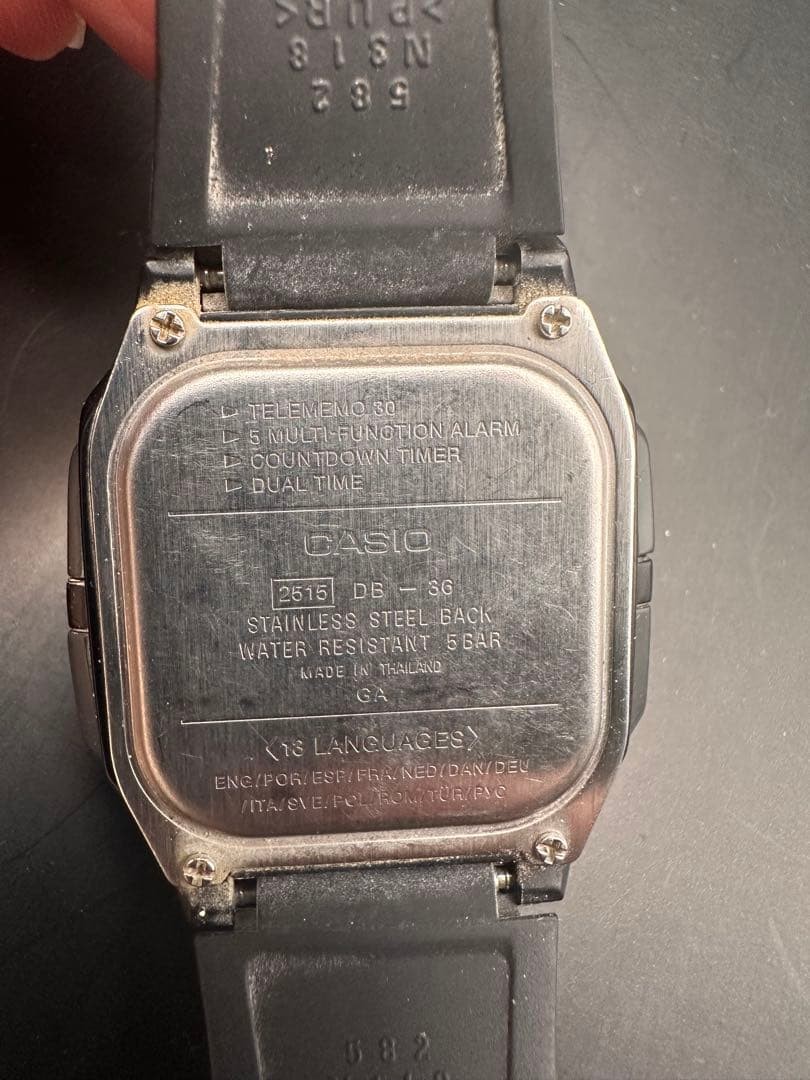 CASIO Data Bank Multi-Function Digital Watch - image 3