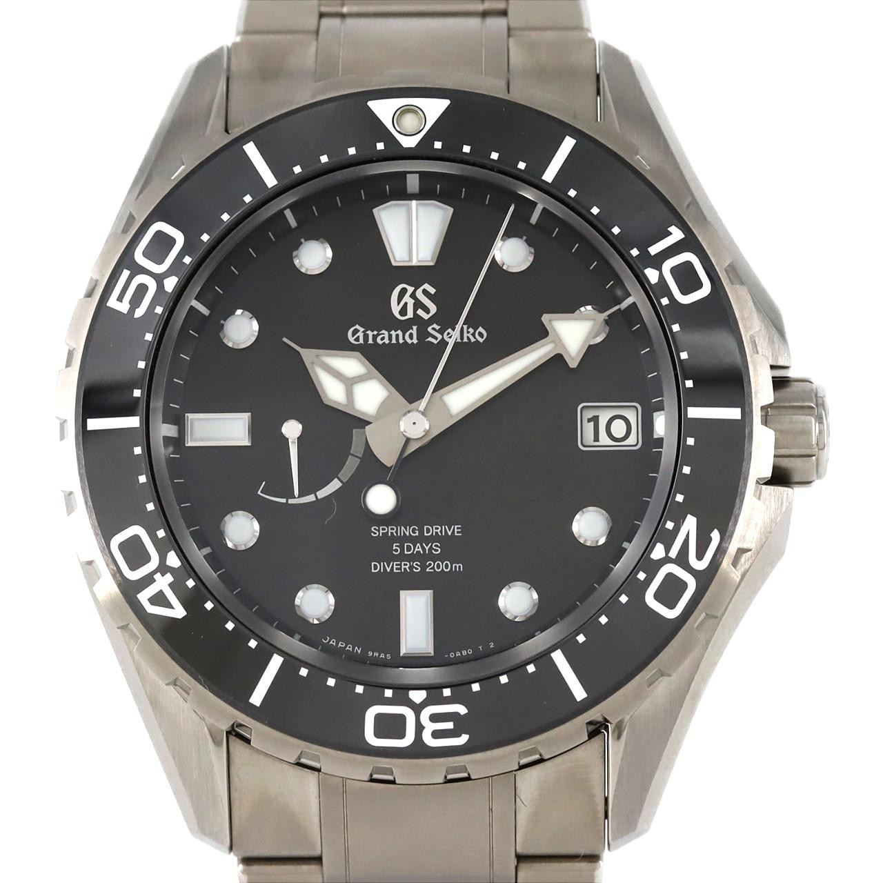 Authentic Seiko Grand Seiko Evolution 9 Collection Divers TI 9RA5-0ACO/SLGA0...