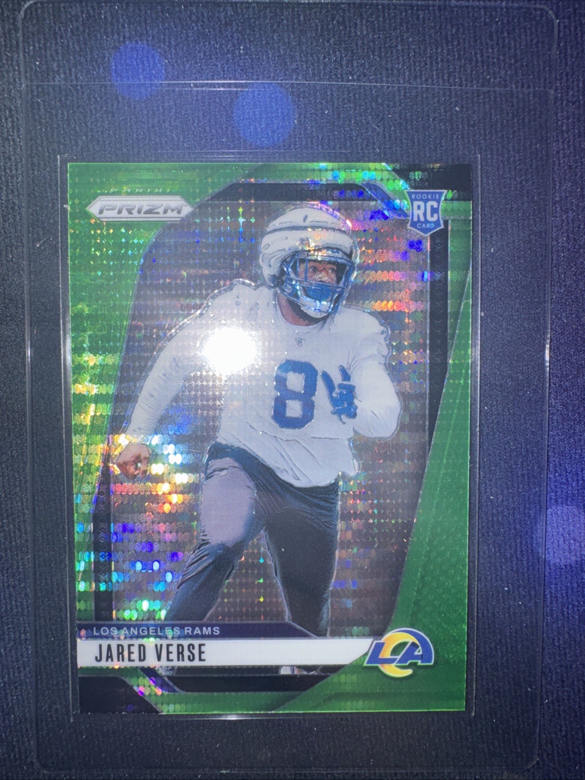 2024 Panini Prizm - Rookies Jared Verse #341 Neon Green Pulsar Prizm (RC)