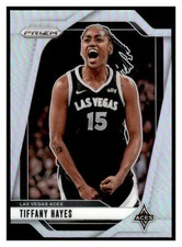 2024 Panini Prizm WNBA Silver Prizms 81 Tiffany Hayes Las Vegas Aces