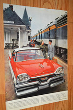 1957 Dodge Royal Lancer Original Large Vintage Advertisement Print Ad 57
