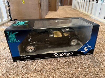 Miniature Solido 1/21 Bugatti Royale - Réf 8001 - Prestige - Occasion En Boîte