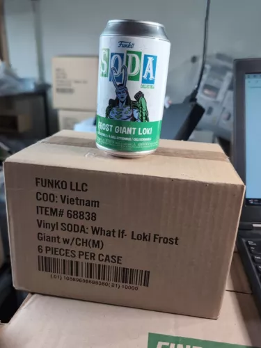 Frost Giant Loki - Marvel What If Funko Soda Sealed Chance Of Chase