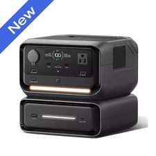 EcoFlow River 3 Plus 572Wh 600W Portable Power Station with EB300 Extra Battery