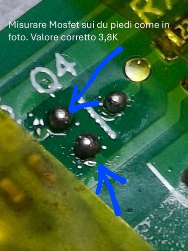 Resistenza Ricambio Per Gold S7N261 Max S7N421 Platinum+S8T262 Original S4C242 - Bild 3 von 3