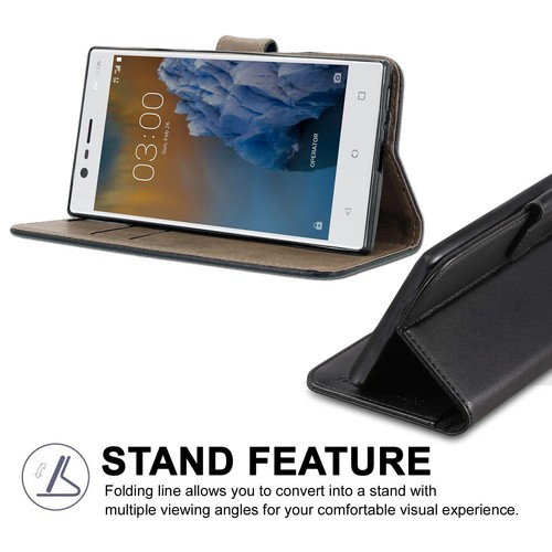 Flip Leder Tasche für Microsoft Lumia 640 650 550 950 520 930 XL Wallet Cover - Bild 6 von 42