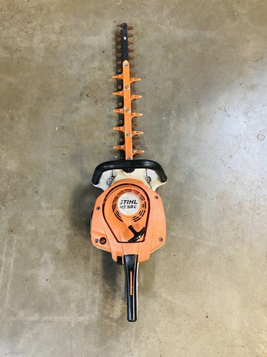 STIHL HS56c Heckenschere / Trimmer für Teileprojekt, gute Kompression LESEN - Bild 3 von 11