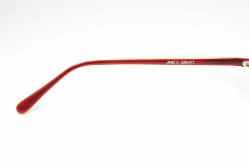 Axel S AX821 Col. 34 48[]19 140 Rot Gelb oval Brille Brillengestell eyeglasses - Bild 5 von 6