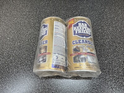 BRAND NEW Bar Keepers Friend Powdered All Purpose Cleanser, 12 oz - 2 Pack