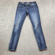 Vigoss Jeans Womens 28X28 Blue Jagger Skinny Leg Mid Rise Stretch Casual Denim