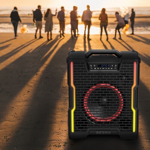 ION Audio Block Rocker Icon All-Terrain Portable Bluetooth Speaker with ...