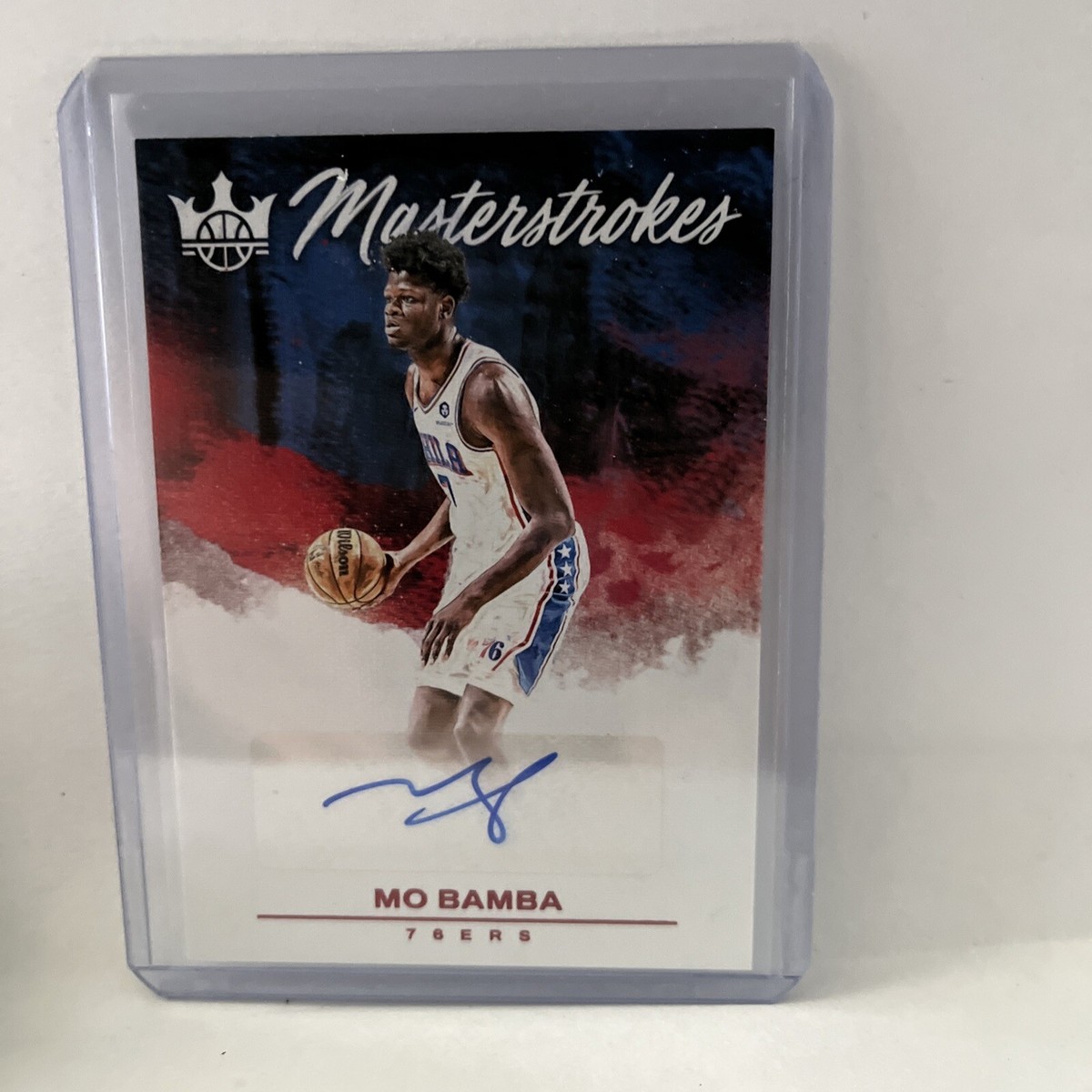 2023-24 Court Kings Mo Bamba Auto Masterstrokes Number 8/49 Violet 