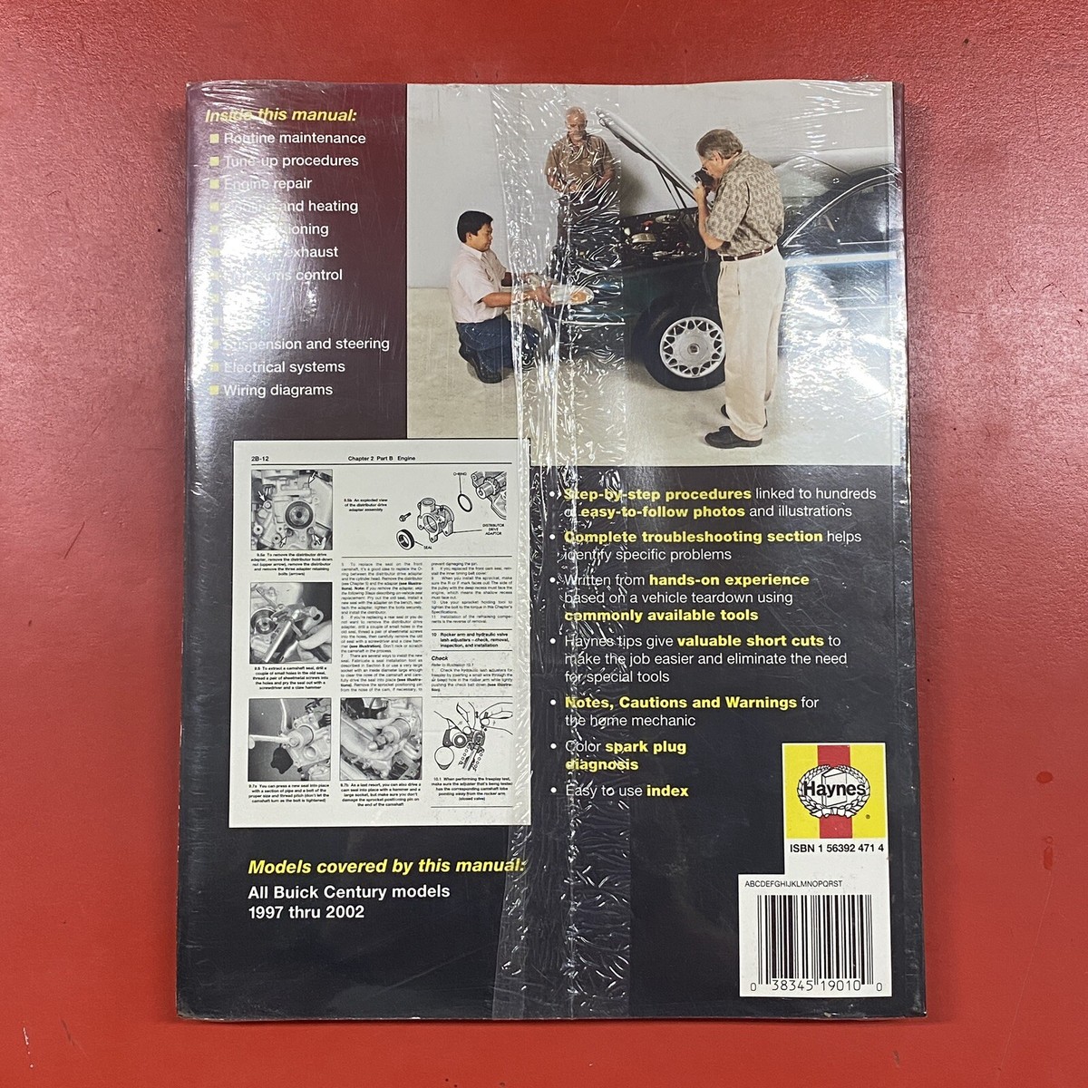 Buick Century 1997-2002 Haynes Repair Manual 9781563924712| eBay