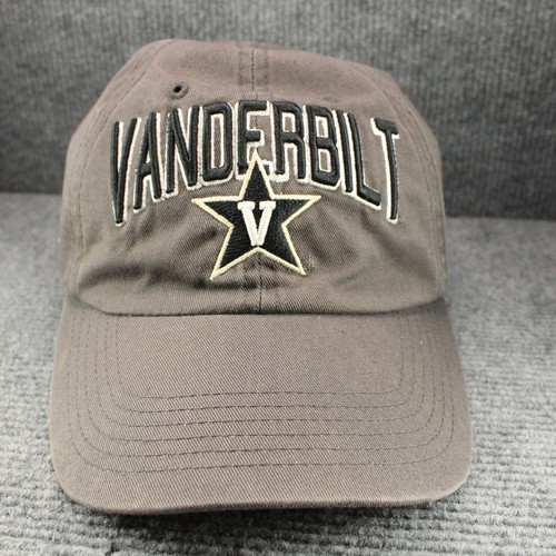 Vanderbilt Commodores Mütze Kappe Herren Druckknopflasche grau schwarz Weltspitze NCAA