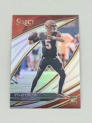 2019 Panini Select Field Level Silver Prizm Ryan Finley #281 Rookie RC