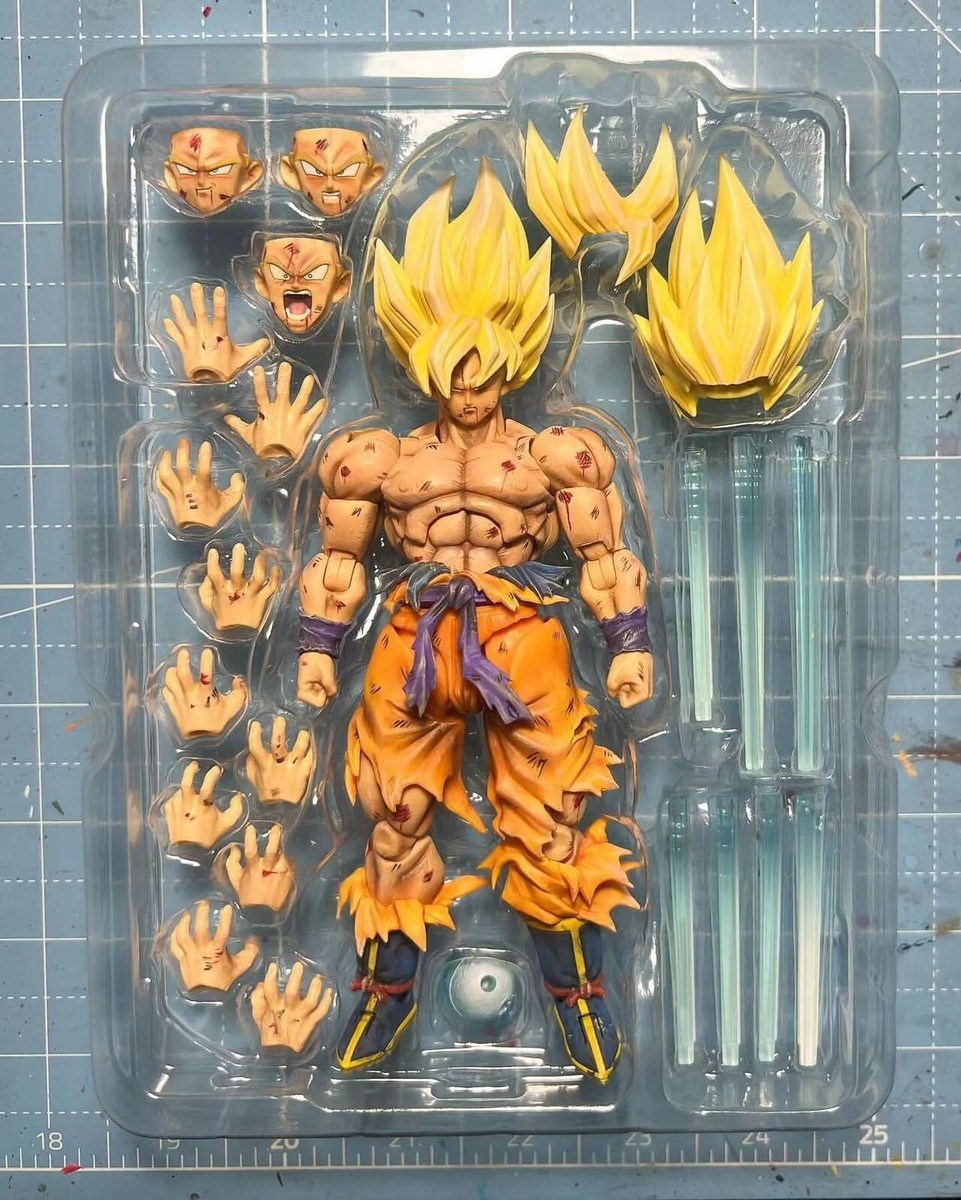 custom dragonball legendary super saiyan goku shf figure, $366.85
