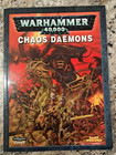 Warhammer 40.000 40k Codex Chaos Daemons 4a edizione brossura