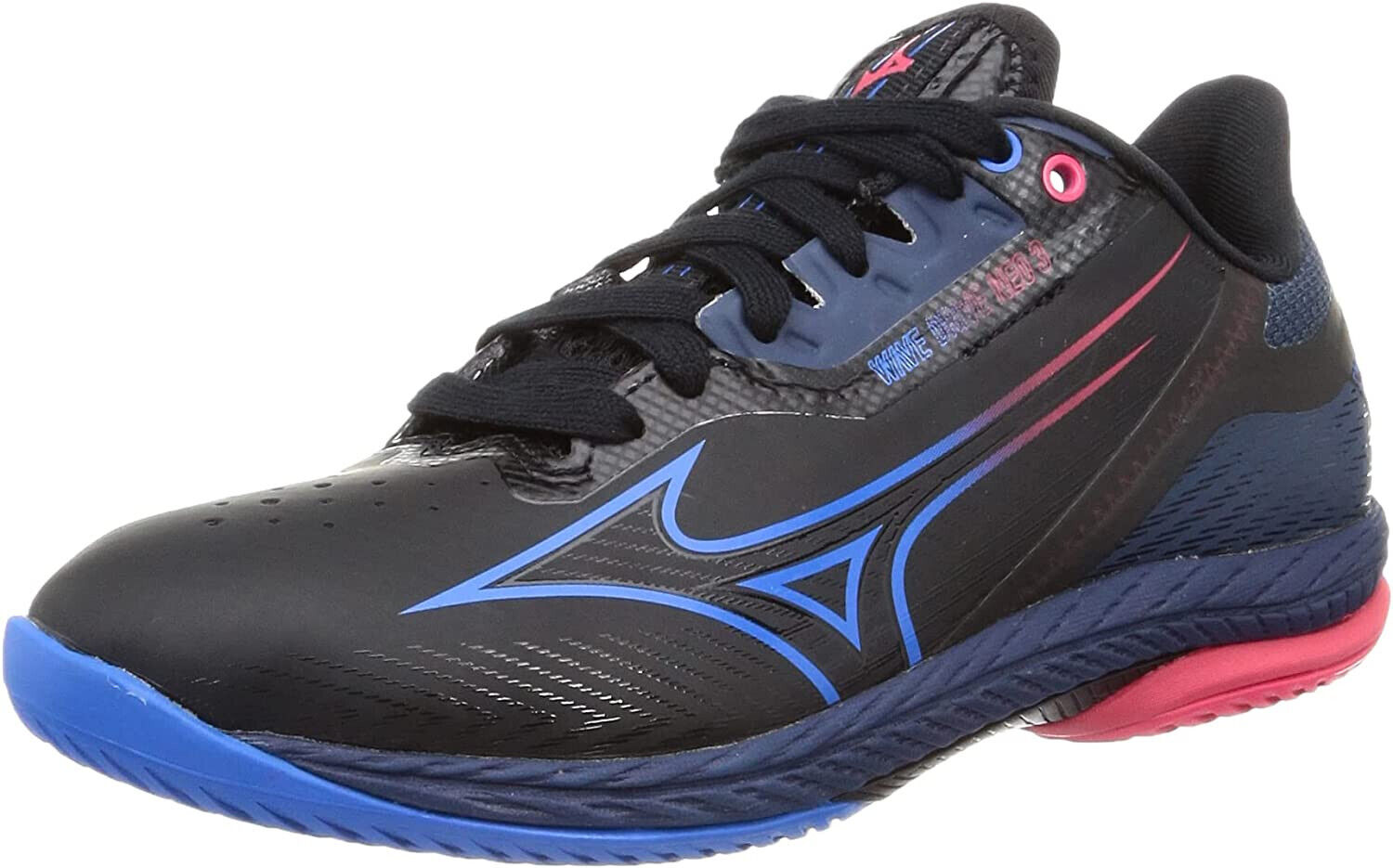 MIZUNO Table Tennis Shoes WAVE DRIVE NEO 3 Black 81GA2200 US8.5(26.5cm)