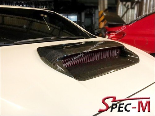 Capucha de fibra de carbono JDM ventilación capó para Subaru WRX STi 2015-2019 CF - Imagen 4 de 4