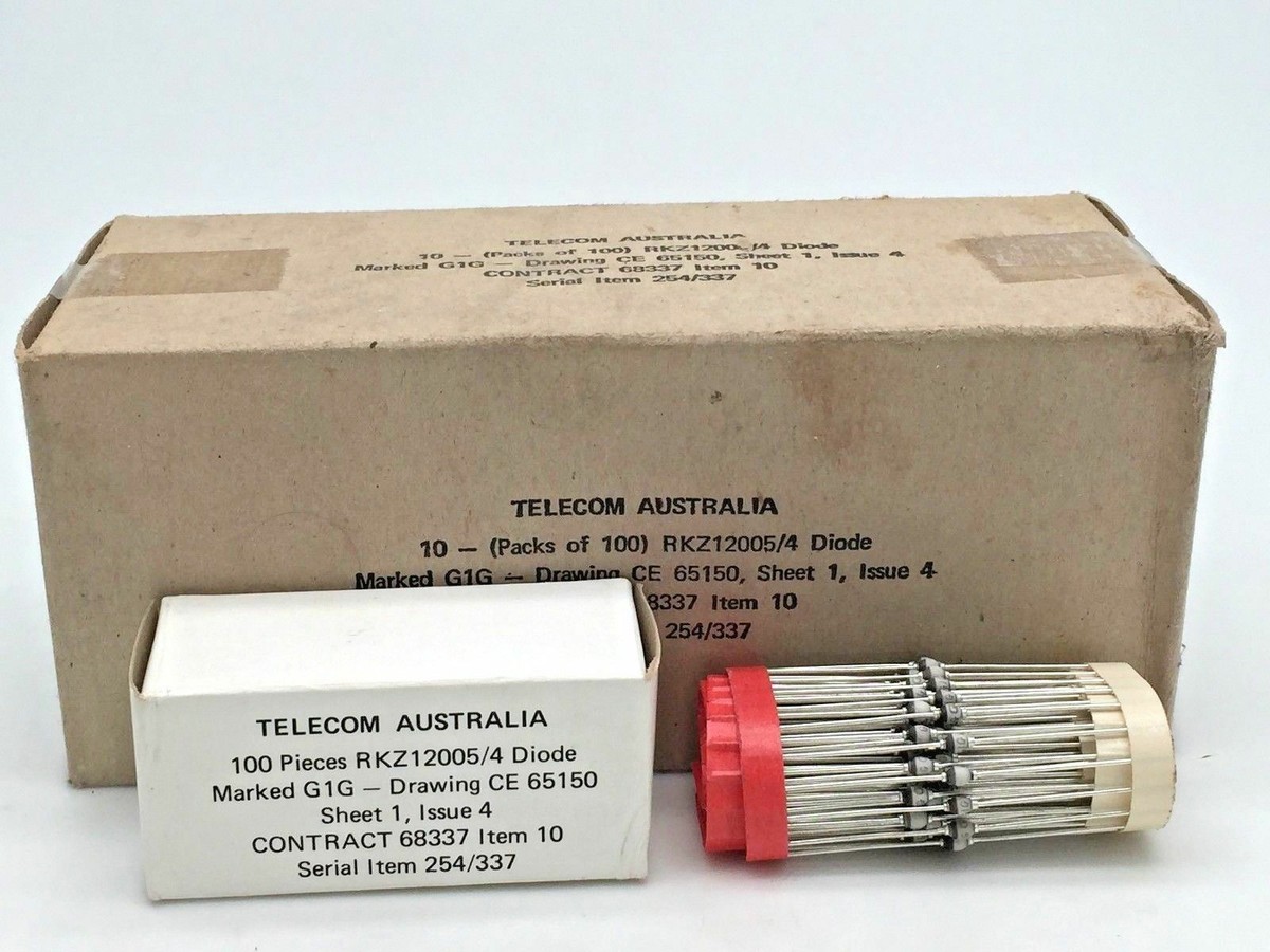 パワーさん Telecom Australia RZK12005/4 Diode Marked G1G - x1000 | eBay