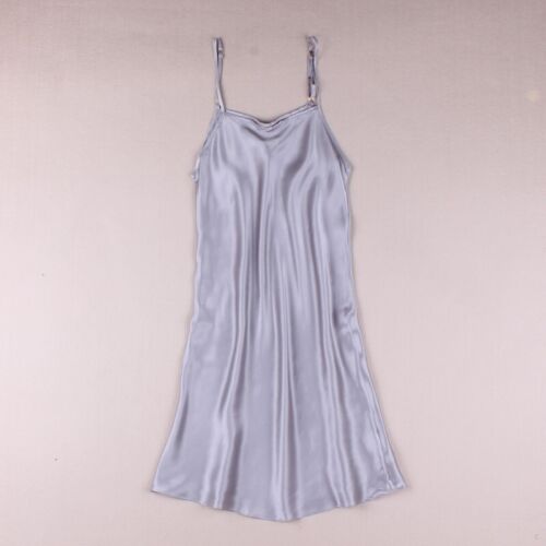 Mujeres 16MM Seda Cami Vestido sin Mangas Completo 100% Seda Bajo Vestido Ropa Interior Chemise - Imagen 13 de 42
